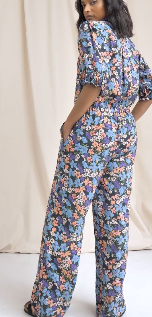 Floral jumpsuit