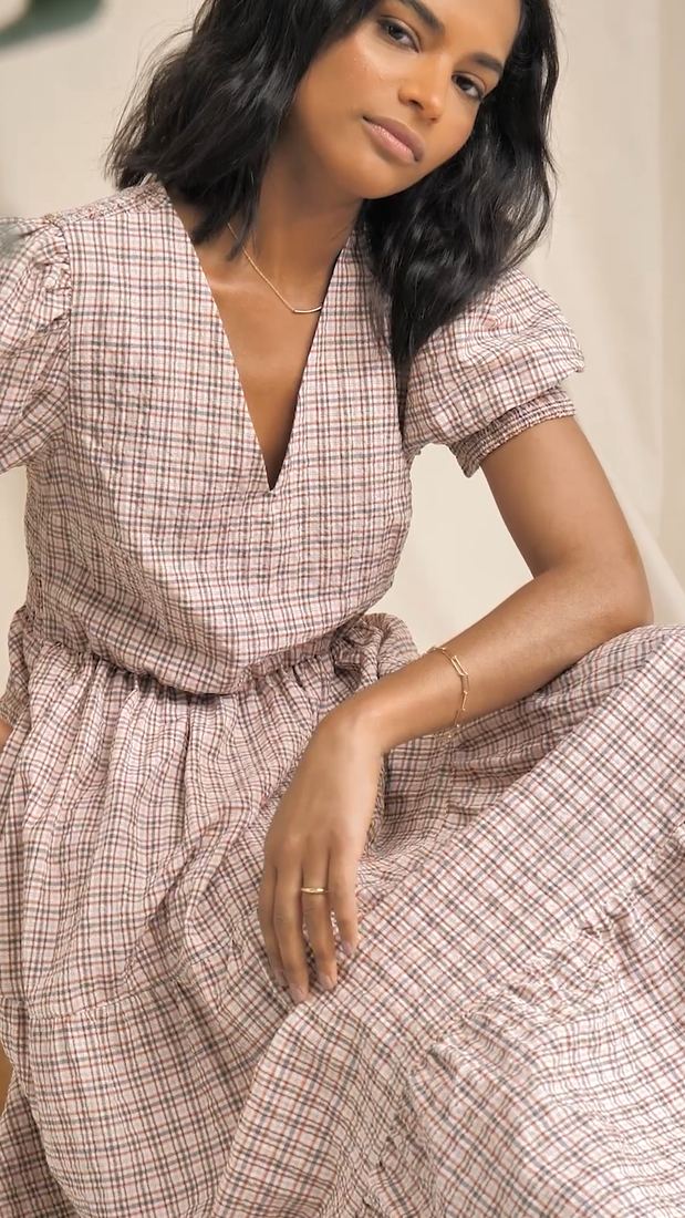 Gingham dress