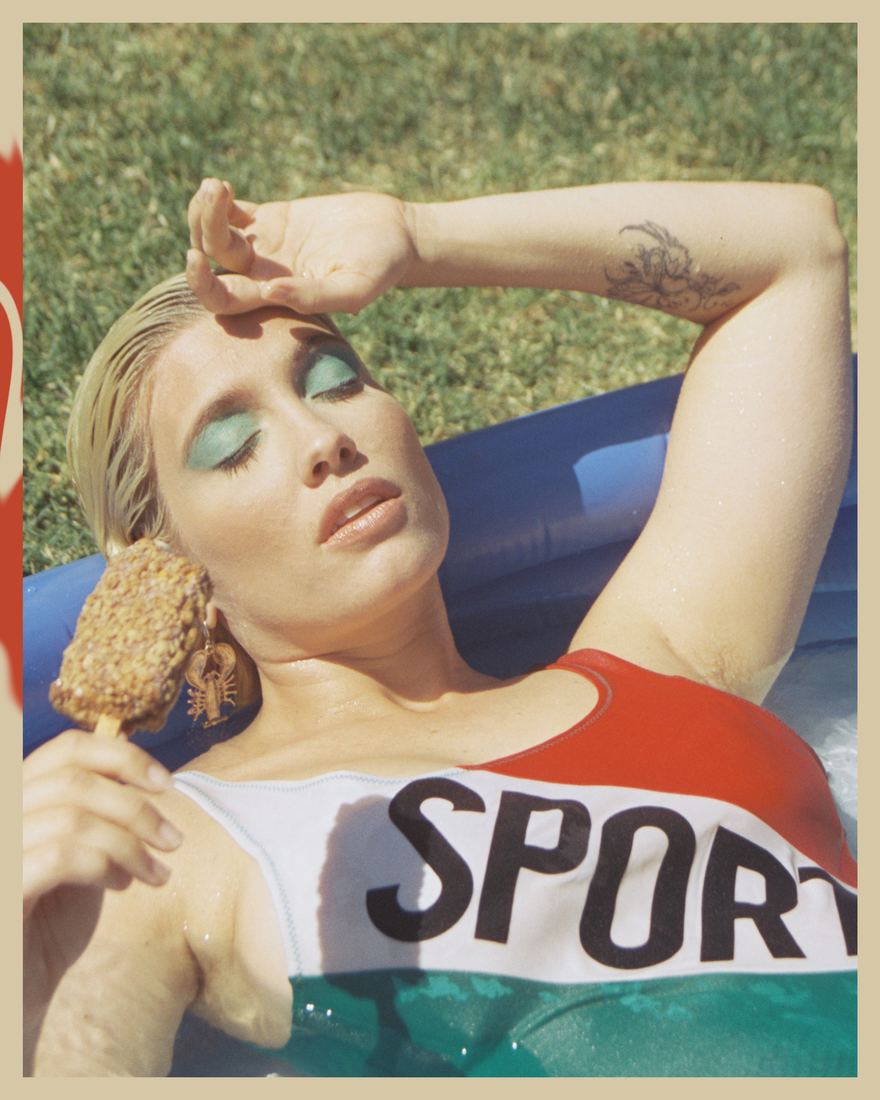 Editorial, shot on film